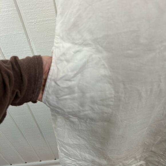 💗Sold💗not for sale💗J.Jill Women Linen Sleeveless Mini Dress Preppy Resort Minima - Picture 2 of 8